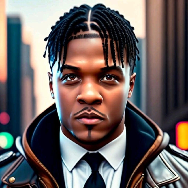 Illustrated portrait of Bonitto Daley Jr.